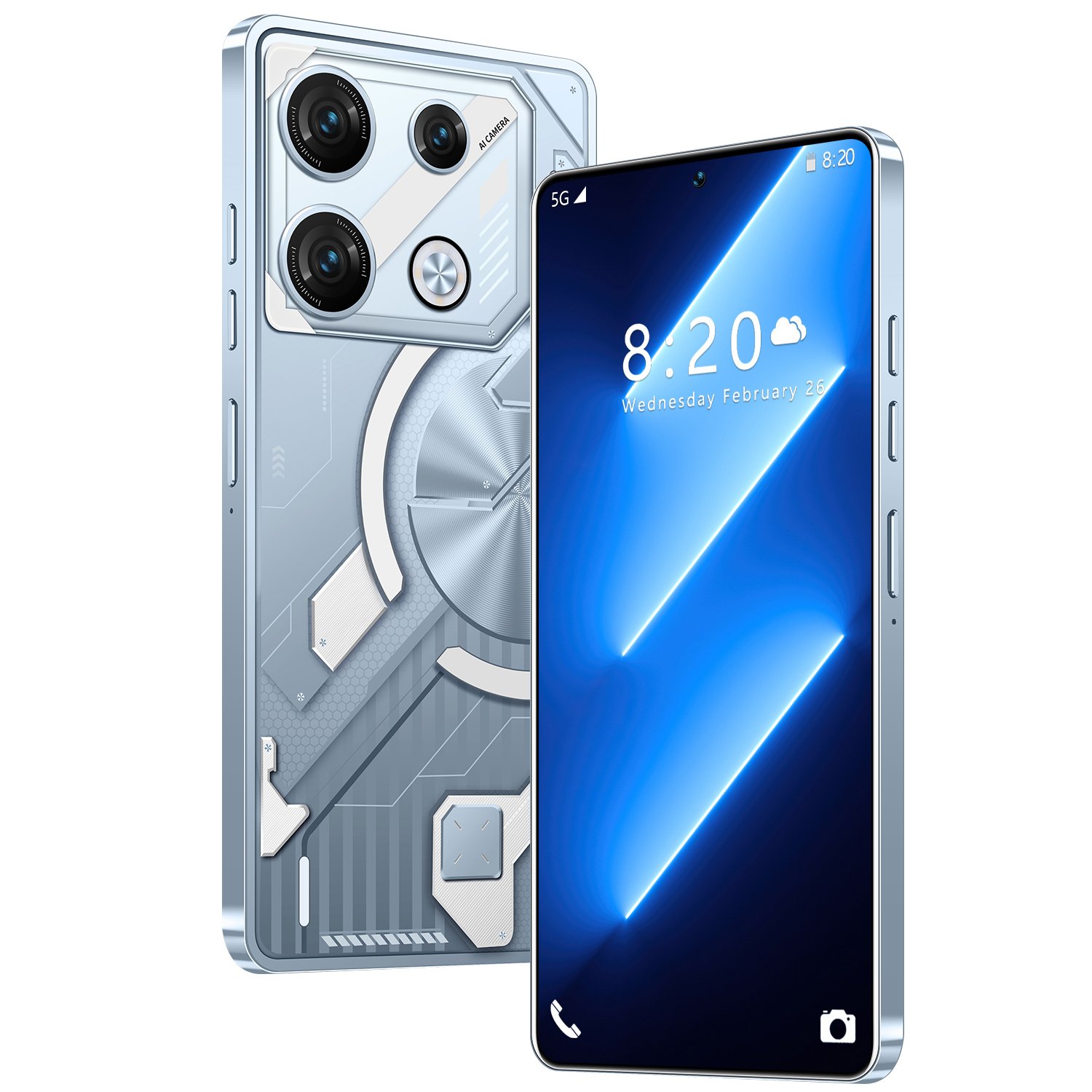 New Fashion GT10 pro hot selling cell mobile phone Android Google play store Support AI-Powered Chat